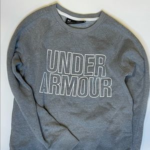 Under Armour gray sweatshirt